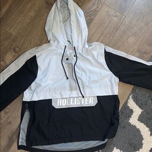 Hollister Quarter Zip Windbreaker Jacket✨‼️